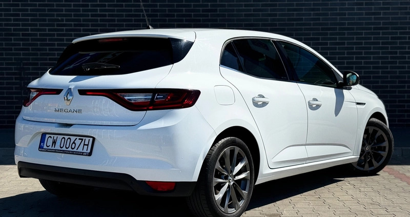 Renault Megane cena 45800 przebieg: 77400, rok produkcji 2017 z Włocławek małe 436